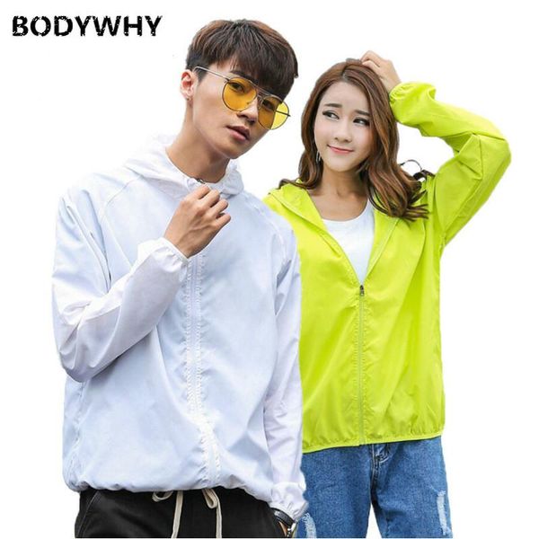 

2020 outdoor sun protection clothing ultra-thin breathable quick-drying men women motion windbreaker waterproof jacket, Tan;black