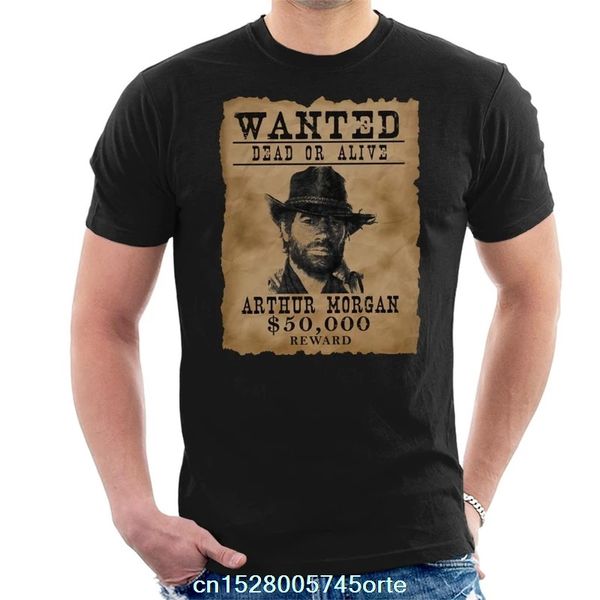 

спорт printed camiseta dead redemption артур морган разыскивается плакат мужской футболки 100% хлопок женщин футболочки