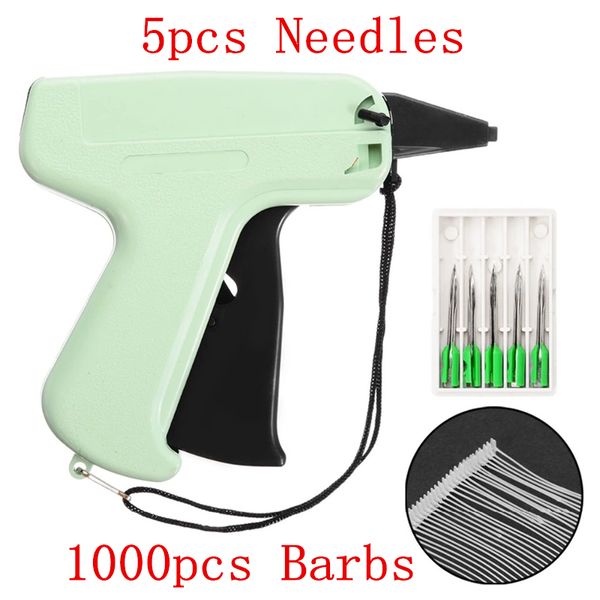 

1000 barbs + 5 stitches garment price tag gun tag garment sewing craft tool