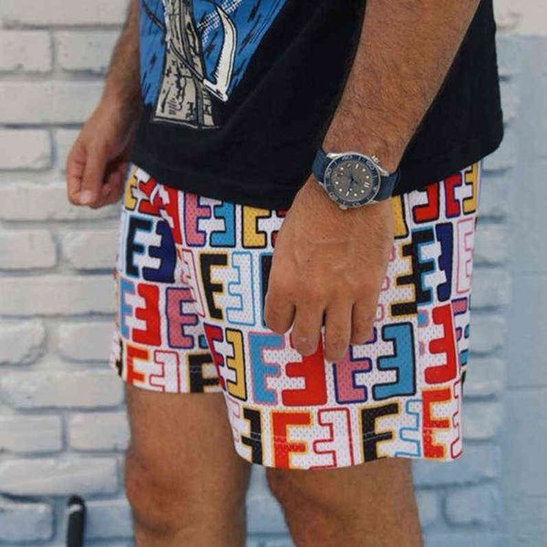 

eric emanuel ee basic short newyork city skyline men's casual shorts fitness sports pants summer gym workout mesh basketball beach foot, White;black