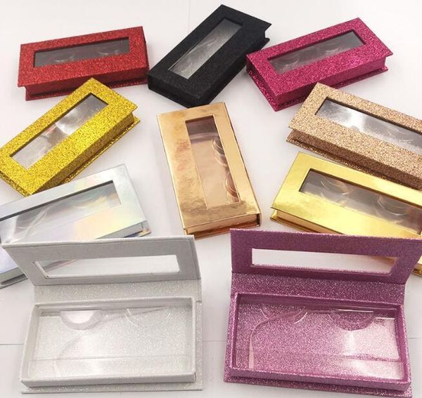 

21 colors quality wholesale square false eyelash packaging box fake 3d mink eyelashes boxes faux cils magnetic case jllejj xmh_home