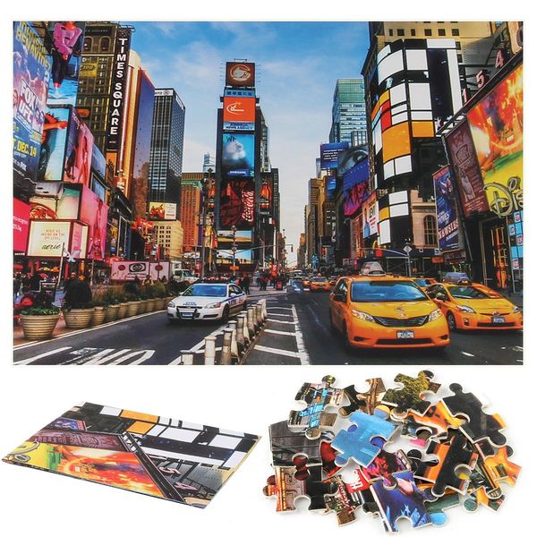 

1000 pieces of paper puzzles famous paysage animal planet puzzle reduced pressure plane puzzle children intelligence game