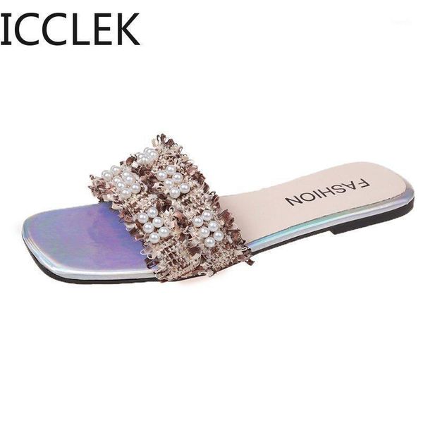 

slippers 2021 summer women casual flats ladies non-slip home beach shoes fashion female platform comfort footwear muje1, Black