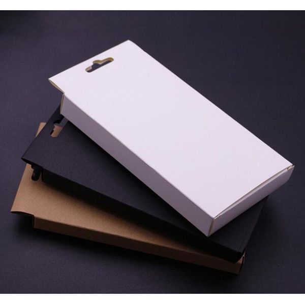 

300pcs universal mobile phone case package paper kraft brown retail packaging box for iphone 7sp 6sp 8sp sa jllunu fight2010