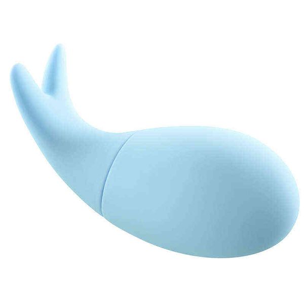 NXY Vibratori Silicone piccolo pesce uovo saltellante senza fili vibrante da donna potente asta dispositivo di masturbazione femminile per marito e moglie divertimento per adulti 0314