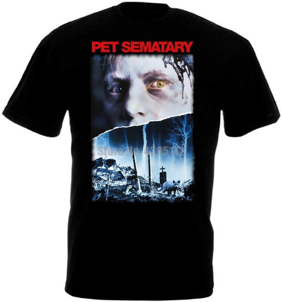 

кладбище домашних животных плакат фильма человек graphic рубашка лыжах рубашка мужская рубашка фитнес lgbt футболки пожарной бригады umwqbo