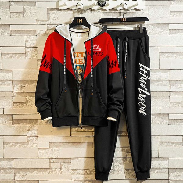 

long sleeve pants sportswear men's wujie thin hoodie casual sports autumn winter cover, Gray