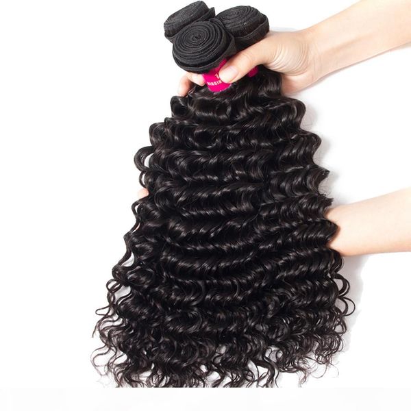 

8a brazilian virgin hair straight body wave loose wave kinky curly deep wave 100% unprocessed brazilian peruvian malaysian indian human hair, Black;brown