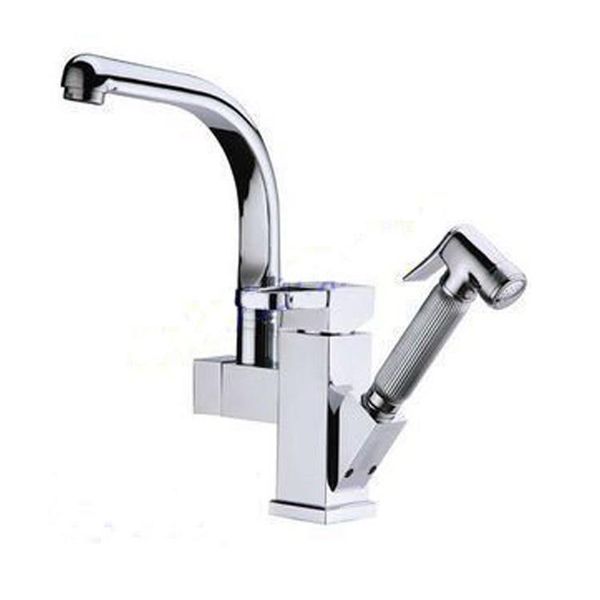 

bathroom sink faucets contemporary chrome finished kitchen pulling type faucet washing basin and cold water tap