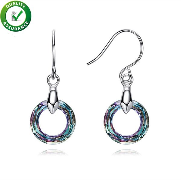 

luxury designer jewelry women earrings iced out bling diamond silver earrings hoops studs ring crystal pandora style charms wedding gift