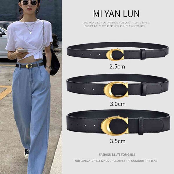 

waistbands [ten years of continuous development]new belt women's versatile casual fashion pants decoration with jeans, Black;brown
