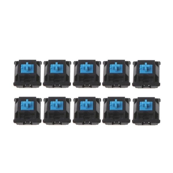 

new 10pcs mechanical keyboard original cherry mx switchs 3 pin feet hot