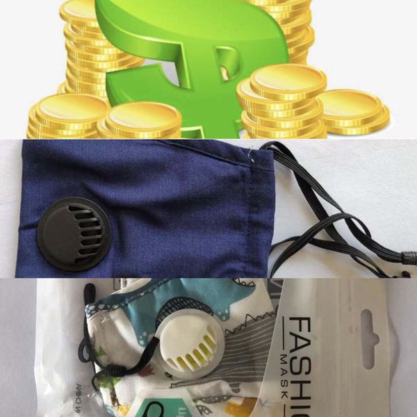 

fashimasks kids 3-layer mask face girls designer mask dustproof earloop masks protection pm2.5 14t89c