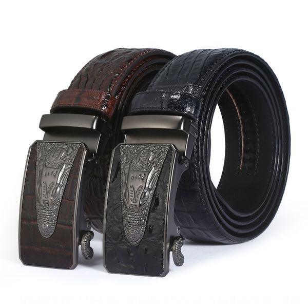 

net red with men's beltbusiness leisure boutique beltfashion net red crocodile scalp with men's crocodile scalp gift beltbusiness, Black;brown