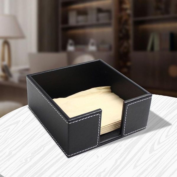 

square waterproof toilet toilet paper holder restaurant l paper rack leather multifunction tissue boxes