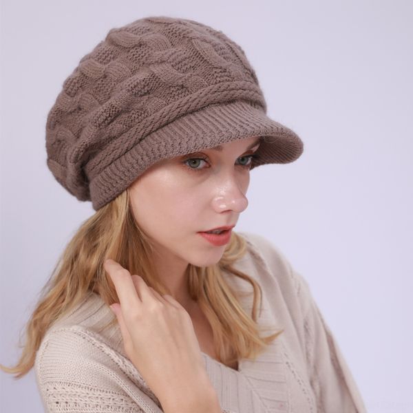 

o6mw autumn winter women adjustable cap lady cap warm navy girls fashion vintage octagonal hats outdoor travel berets, Blue;gray
