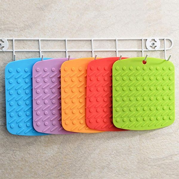 

silicone table mat oven placemats baking liner microwave insulation pad bakeware hanging bowl pad non-slip waterproof coaster dbc dh1049