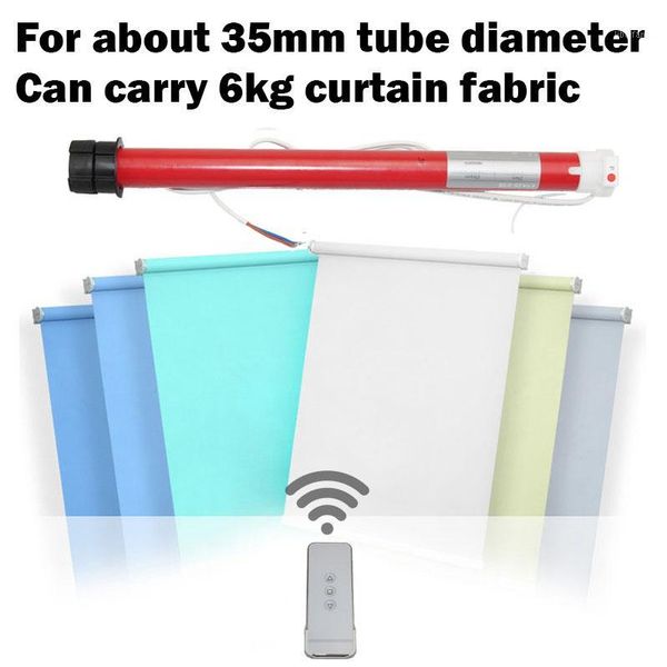 

Automatic Electric Roller Blinds Shutters Curtain Motor RF433 AC 110 to 240v work with Remote Broadlink Echo via Broadlink1