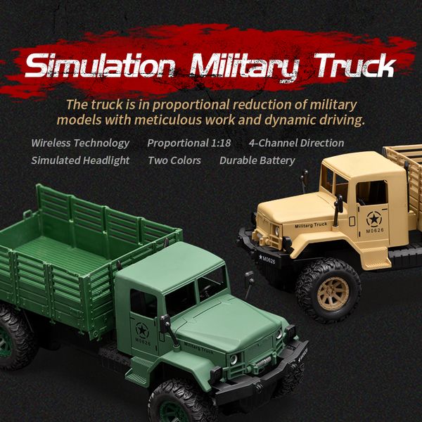 

simulation of military truck, remote control toys,motor and long - term stability of good performance