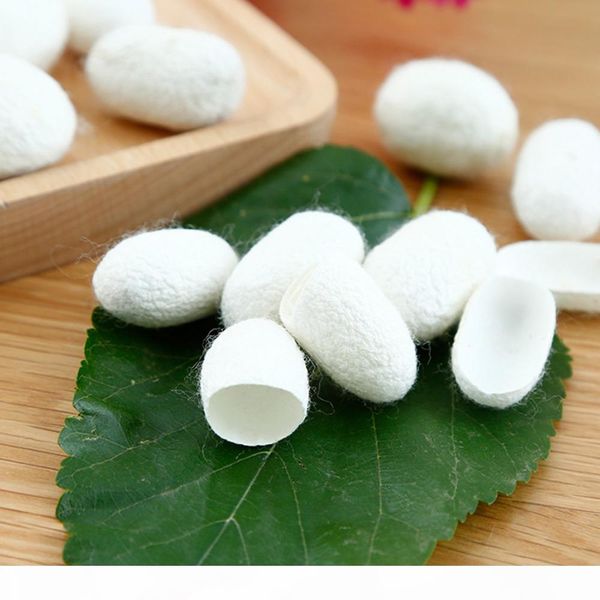 

natural silk cocoons facial skin care 30pcs organic silkworm balls purifying whitening exfoliating scrub blackhead acne remover