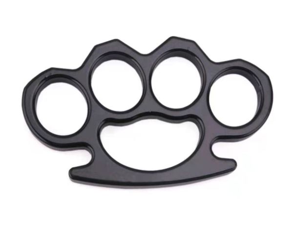 

silver and black thin steel brass knuckle dusters,self defense personal security women's and men's self-defense pendant453448