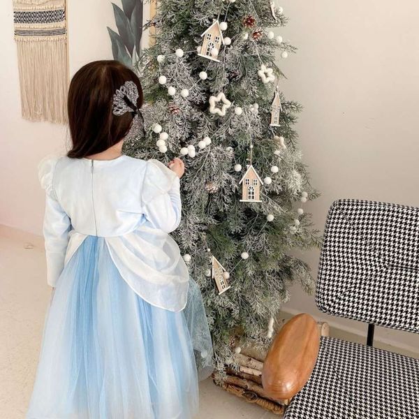 

cinderella children's and winter new princs autumn girl's mh christmas drs long thickened shawl skirt cje7, Red;yellow