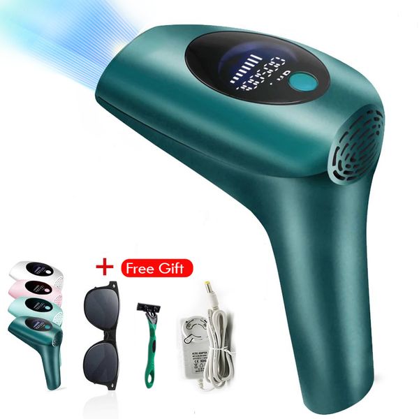 

900000 flash professional permanent ipl laser epilator lcd laser hair removal pepilator women painless hair remover machine