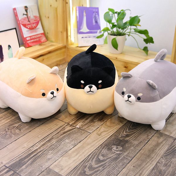 

40/50cm cute shiba inu dog plush toy stuffed soft kawaii animal cartoon pillow lovely gift for kids baby children good quality 201009