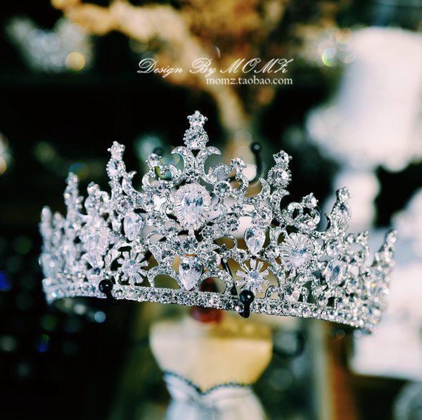

super beauty wedding crown, Silver