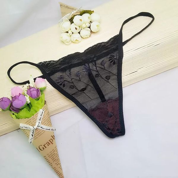 

women panties tangas lace transparent g-strings and thongs underwear t-pants lingerie panty opcion regia briefs panties, Red;black