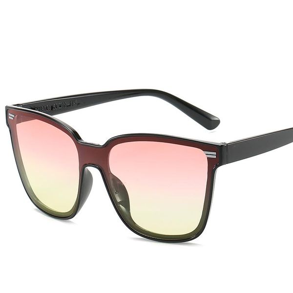 

sunglasses cateye gradient men women brand designer square cat eye sun glasses male female goggles uv400 oculos gafas de sol, White;black