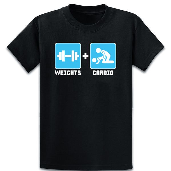 

weights and cardio t shirt designs o-neck fit spring autumn funny casual original cool short sleeve shirt sport hooded sweatshirt hoodie