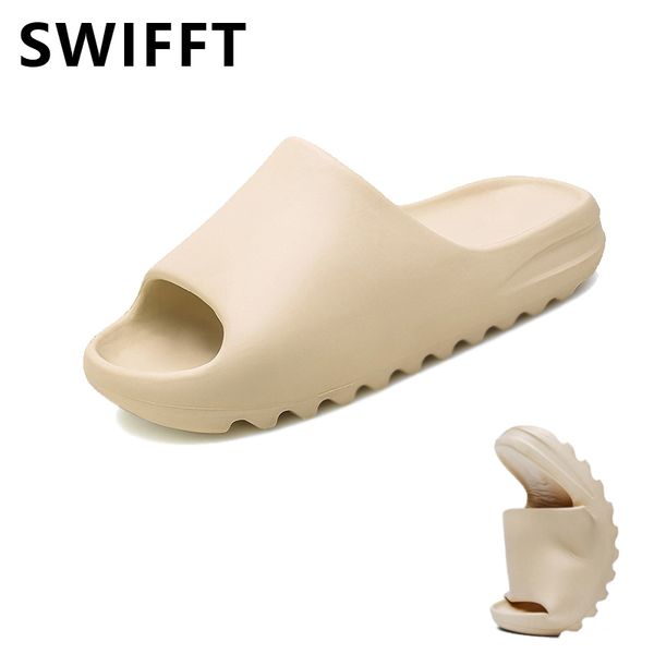 

platform sandals ladies beach flip flops rubber comfortable flat shoes women's luxury flip-flops house slippers for women 220224, Black