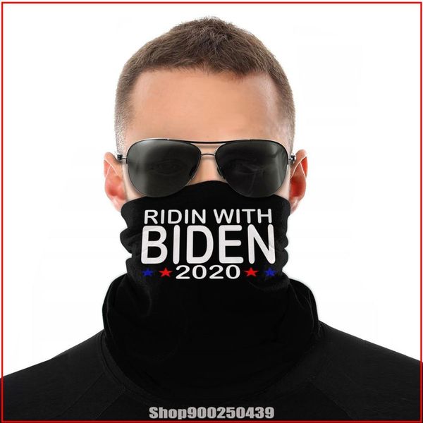 

harry ridin with biden 2020 vote joe biden potter-loves bandanas bandana scarf diy neck gaiter cycling face shiled balaclava bbyyau, Black