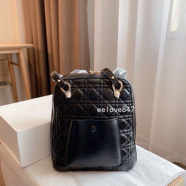 

quality high lady it designer classic women shoulder fashion handbags plain metallic embroidery zipper bucket open pocket backpack qynf tsid