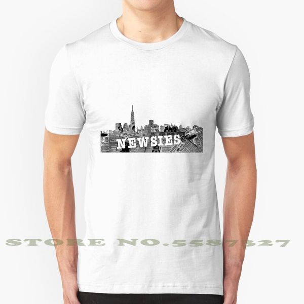 

newsies for newsies newspaper new york broadway musical theater news city skyline black and white hooded sweatshirt hoodie men t shirt