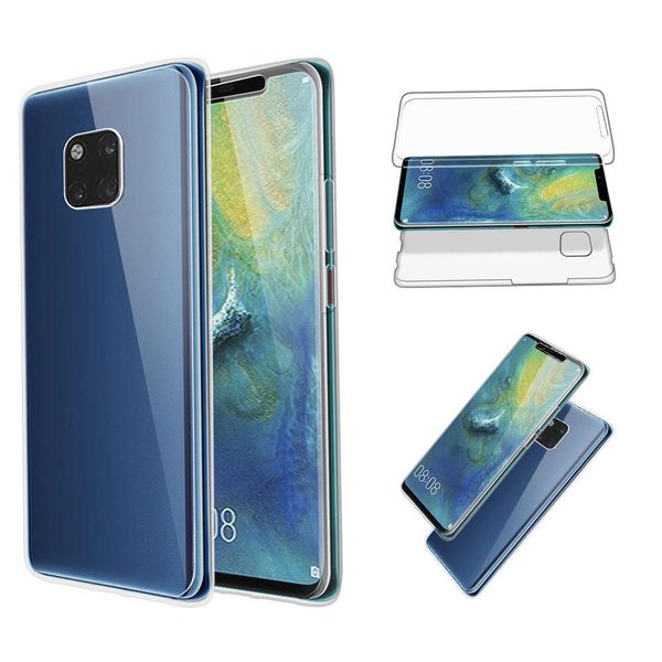 

360 двойной силиконовый чехол для huawei p30 p20 pro y9 y6 y7 prime 2019 аргументы за mate 10 20 lite p смарт wmtsjx infant2005