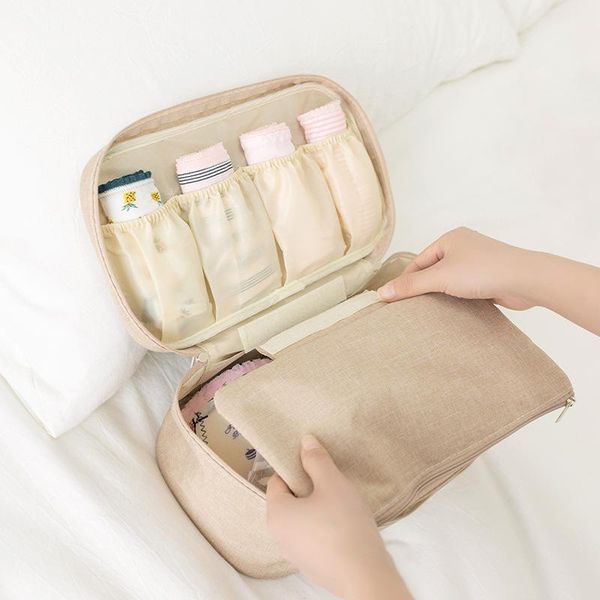 

women underwear bra socks bag ladies travel organizer necessity girl bra cosmetic case makeup bag cosmetic bags beautician pouch