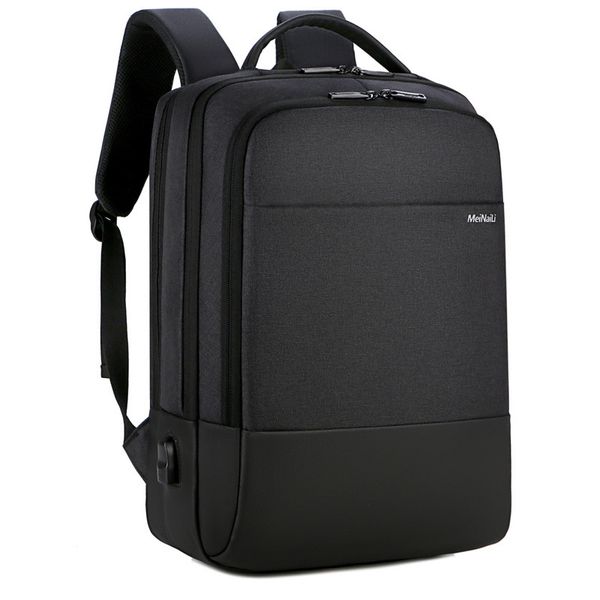 Neue Mode Männer Notebook Computer Taschen Große Kapazität Taschen Männlichen Rucksäcke USB Aufladen Laptop SchoolTeenager Rucksack Heißer Verkauf