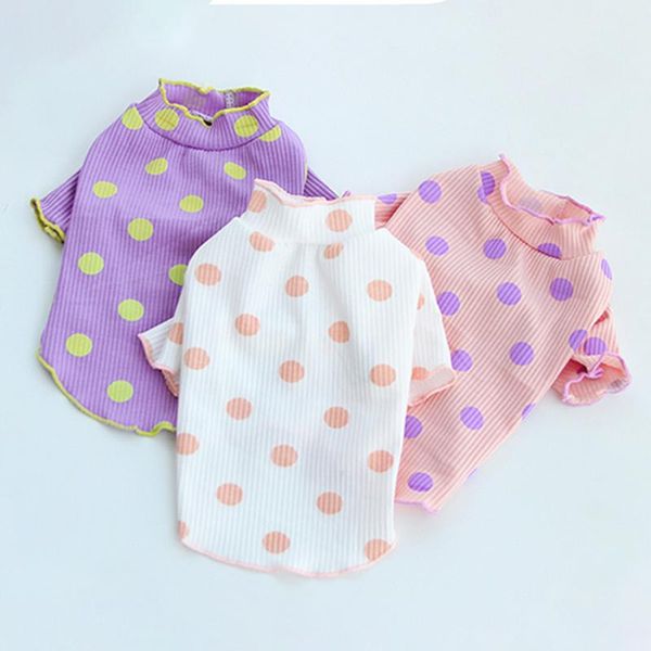 

dog apparel cute clothes cotton puppy pet clothing for dogs shirt costume soft chihuahua yorkshire outfits