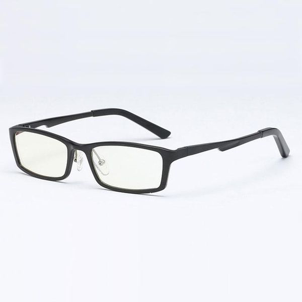 

full rim man spectacles alloy frame eyeglasses optical eyeglasses frame men style rectangular spectacles1, Black