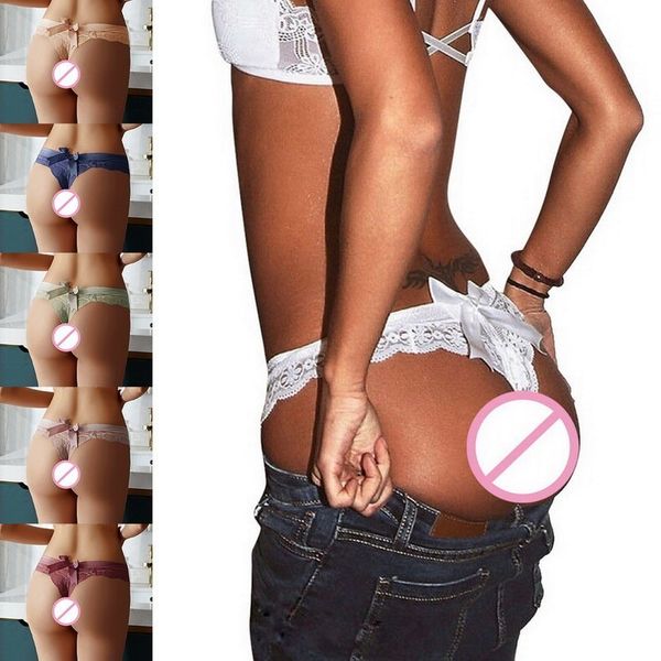 

plus size s-5xl lace lingerie women panties underwear transparent knickers, Black;pink