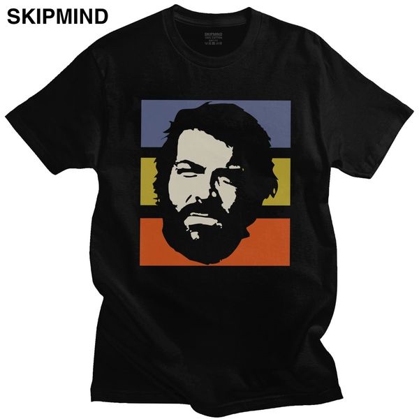 

classic vintage bud spencer short sleeves pure leisure round neck 80s terence hill merchandise sport hooded sweatshirt hoodie t shirt