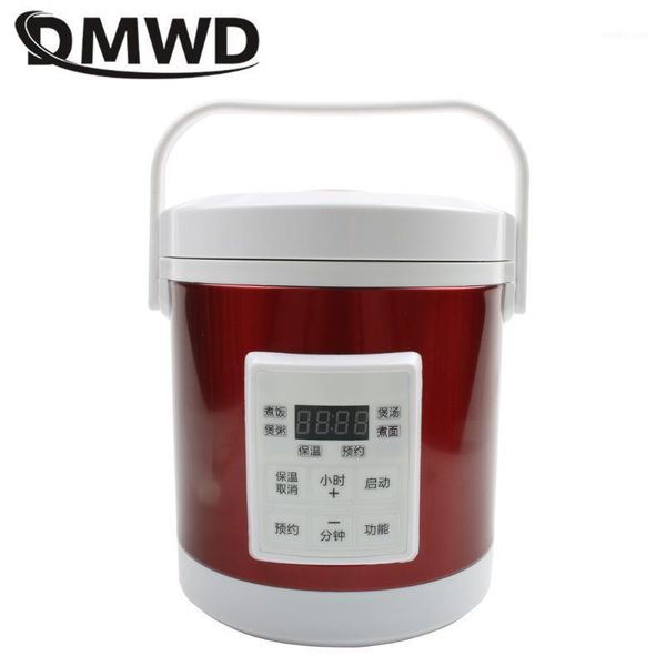 

rice cookers dmwd 12v 24v mini cooker 1.6l car trucks electric soup porridge cooking machine steamer warmer fast heating lunch box1
