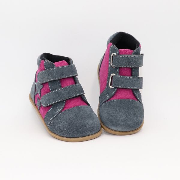 

new winter children shoes barefoot tipsietoes leather martin star boots kids snow girls boys rubber fashion sneakers bota, Black