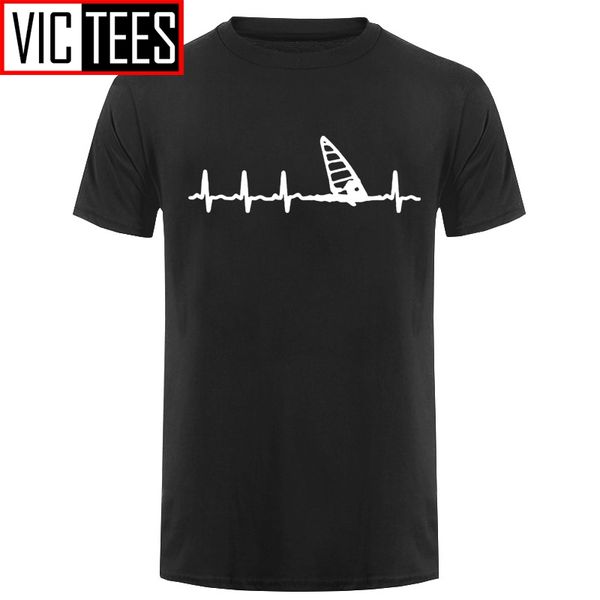 

men t shirts fashion summer new o-neck t-shirt windsurfing heartbeat t-shirt 3d print tees hip hop sport hooded sweatshirt hoodie