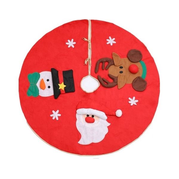 

comfortable decoration christmas fabric tree custom skirt christmas gifts