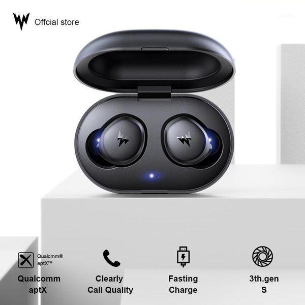 

whizzer original earbuds aptx bluetooth earphone c3 tws wireless earbuds bluetooth 5.0 tws mini sport ipx5 waterproof1