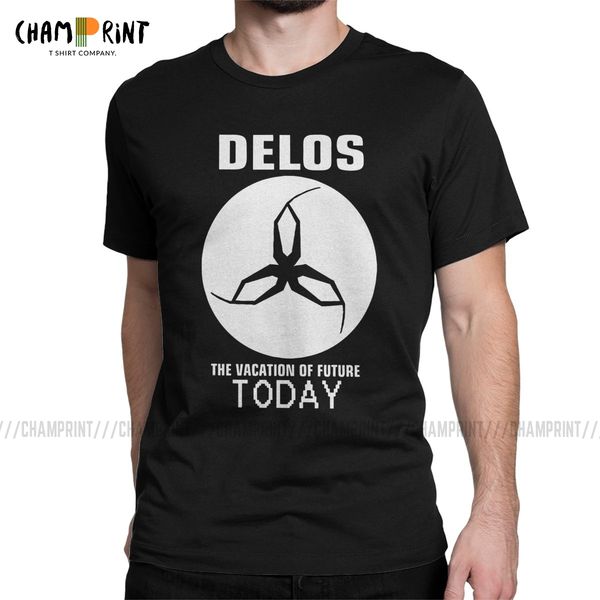 

sport cowboy robot delos t-shirts men westworld game sc-fi series tv shows novelty cotton tee shirt short sleeve t shirt 6xl clothing