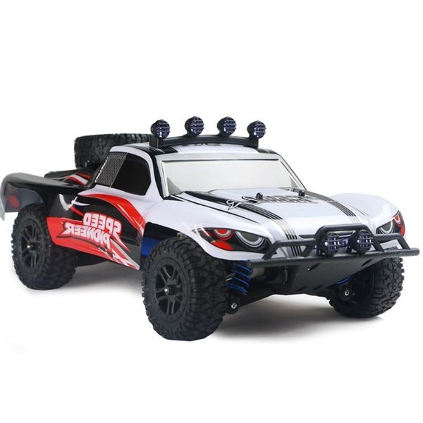 

rc car 4wd 45km/h full proportion high speed drift 2.4g monster truck remote control bigfoot buggy off-road suv electronic toys y200413